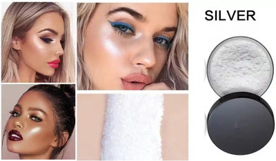 Vyomiris MAKEUP NATURAL COLOR CHANGING HIGHLIGHTER Highlighter(SILVER)