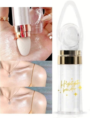 CATERINACHIARA Sheer Highlighter Powder Stick Shade Highlighter(silver)