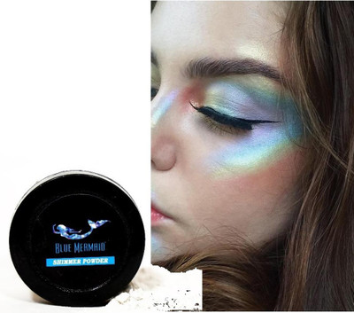 BLUEMERMAID GREEN COLOR HIGHLIGHTER POWDER COLOR CHANGING Highlighter(GREEN)
