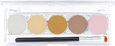 DARVING 5 multi color pressed Highlighter Palette water proof & ong lasting  Highlighter(MULTI COLOR)