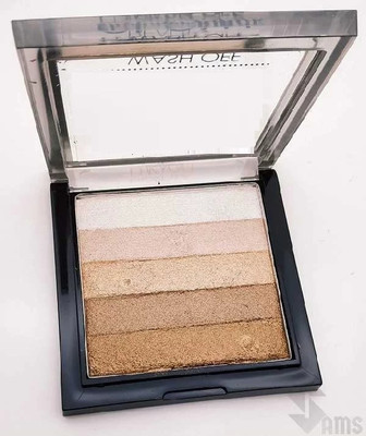 GABBU Shimmer Shine Blusher-Highlighter palette (MULTI COLOR) Highlighter(MULTI color)