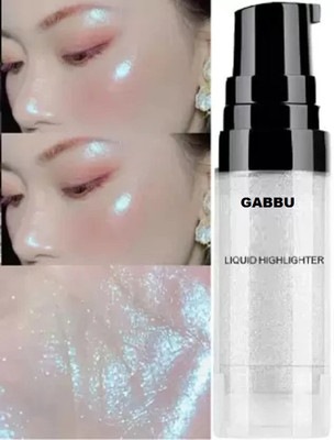 GABBU new Ultra Smooth Silver Liquid Highlighter.. Highlighter(silver)