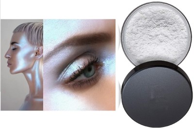 BLUEMERMAID NEW Highlighter Powder Pigment for Face Makeup and Body Highlighter(BLUE)