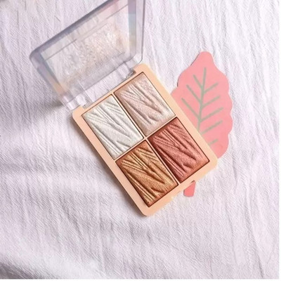 GFSU - GO FOR SOMETHING UNIQUE New Highly Pigmented highlighter palette Highlighter(multicolor)