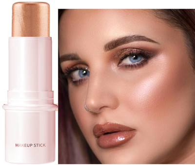 tanvi27 Brighten Makeup Cream Shimmer Highlighter Light Stick Highlighter Copper Highlighter(Copper)