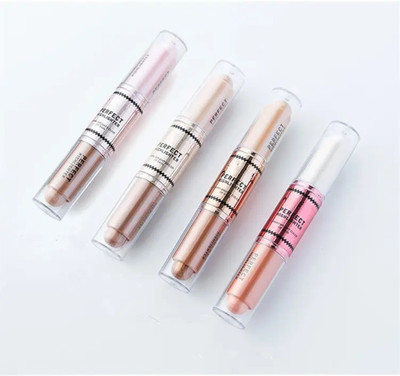 DARYUE Highly Pigmented | Long-lasting | Dual Ended Highlighter Stick Highlighter(Multicolor)
