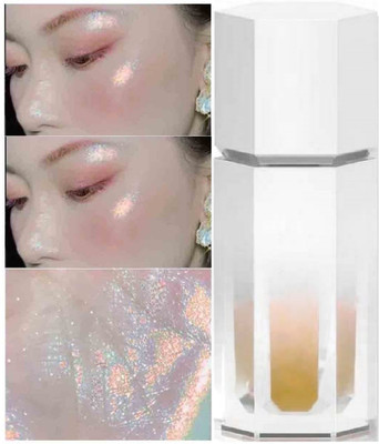 GFSU - GO FOR SOMETHING UNIQUE Shine Liquid Highlighter For Smudge-Proof Glow Highlighter(Gold Glow)