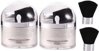 Jiwoo Use LIghtwet powder silver highlighter for face and body Highlighter(Silver)
