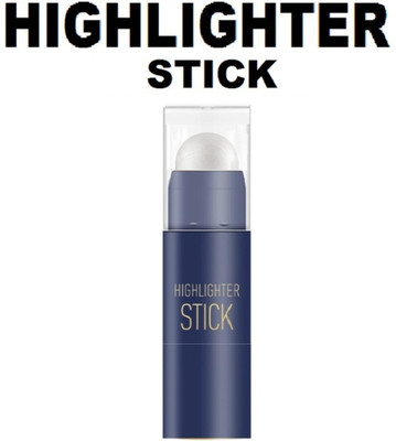 GFSU - GO FOR SOMETHING UNIQUE Korean Cream Illuminator Finish Makeup Highlighter Stick For Women Highlighter(silver)