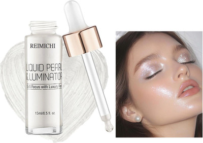 REIMICHI Pearl Liquid Highlighter For Face makeup Highlighter(silver)