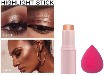 AFARAXIA Highlighter Stick Longlasting & Lightweight | Illuminator makeup blender Highlighter(copper)