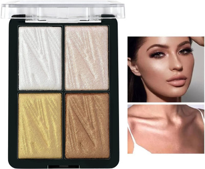DARYUE Highly-Pigmented Powder  Highlighter(MULTI)