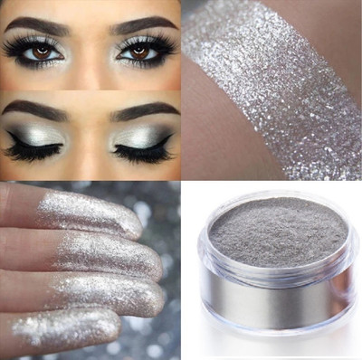 DARVING Makeup Powder Highlighter Silver Highlighter(SILVER)