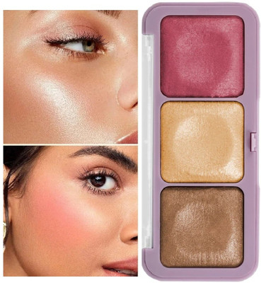 AEPRUY 3 in 1 Brighten Makeup Cream Shimmer  Highlighter(multi color)