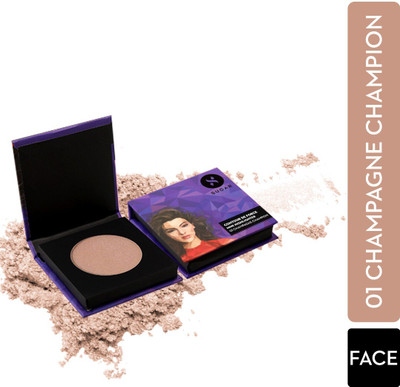 SUGAR Cosmetics Contour De Force Mini Lightweight  Highlighter(01 Champagne Champion)