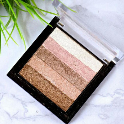 Sheny Brick Baked Highlighter Blusher Highlighter (PACK OF 1) Highlighter(multicoloer)