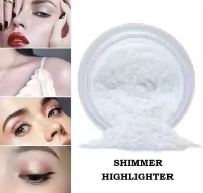 LILLYAMOR PROFESSIONAL SHINY SILVER HIGHLIGHTER BEST FOR FACE Highlighter(Silver)