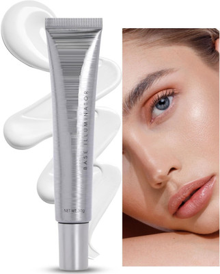 DARVING Base Illuminator Liquid Highlighter Infused with Shea Butter & Niacinamide Highlighter(silver pink)