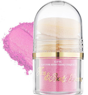GFSU - GO FOR SOMETHING UNIQUE Intense Pigmentation Body & Face Shimmer  Highlighter(Rose pink)