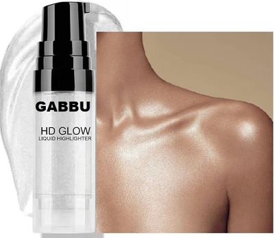 GABBU Makeup Korean HD Silver  Highlighter(silver)