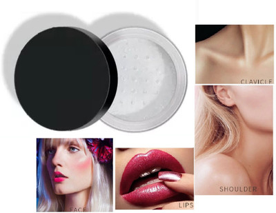 Amaryllis Shimmer Powder Loose Face Shiner  Highlighter(Shine Silver)
