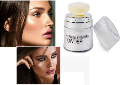 Vyomiris BEST MINI HIGHLIGHTER POWDER SILVER COLOR Highlighter(SILVER)