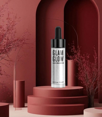DARVING Glow Liquid Highlighter | Illuminating & Glitter  Highlighter(SILVER)