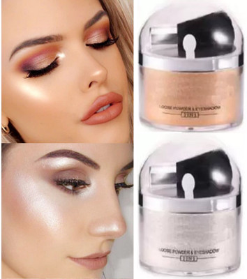 REIMICHI SHIMMERY SHINE FACE BODY WATER PROF LONG LASTING LOOSE POWDER HIGHLIGHTER Highlighter(MULTI)