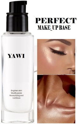 YAWI Glow Skin-Hydrating Glow Highlighting Primer Makeup Base Highlighter(White)