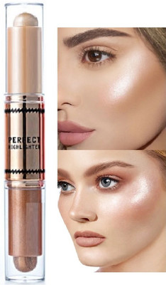 Yuency Brighten Makeup Cream Shimmer Highlighter Stick Highlighter(mutlicolor)