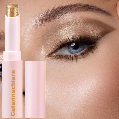 CATERINACHIARA best Crystal Jelly Glaze Stick Eye Shadow Stick Highlighter(gold)