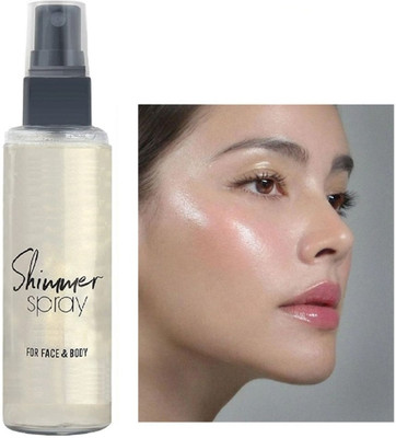 FLORERO Long - lasting water proof liquid spray highlighter Highlighter(Silver)