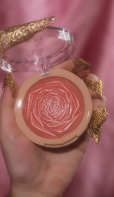 tanvi27 Face Highlighter Makeup Shimmer Glitter Diamond Sparkly Highlighters Highlighter(PEACH)