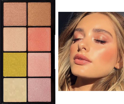 DARYUE Highlighter Highlight Shimmering Powder, Waterproof Long Lasting Highlighter(Multicolor)