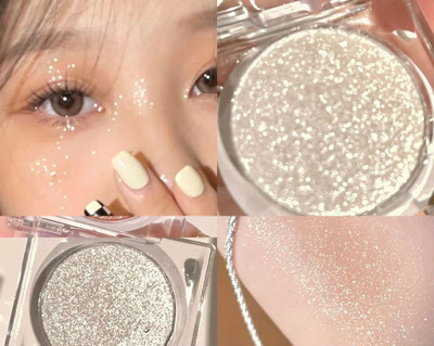 THTC Face Illuminator Powder highlighter 045 Highlighter(gold)