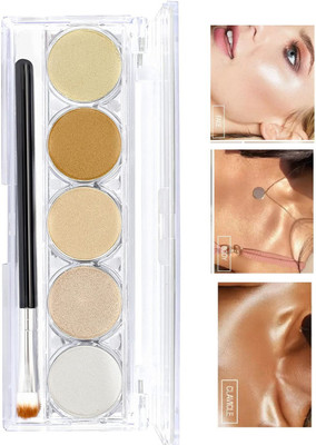 Arcanuy LONG LASTING WATERPROOF HIGHLIGHTER PALETTE Highlighter(multicolor)
