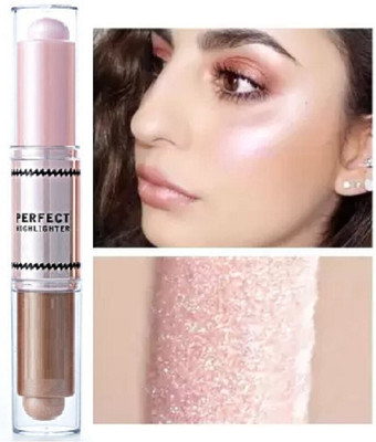 Yuency ROMANTIC SNOW RADIANT TOUCH CREAMY STICK HIGHLIGHTER Highlighter(PINK)