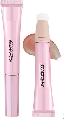 GABBU Best Shimmer finish silver shine highlighter Highlighter(rose gold)