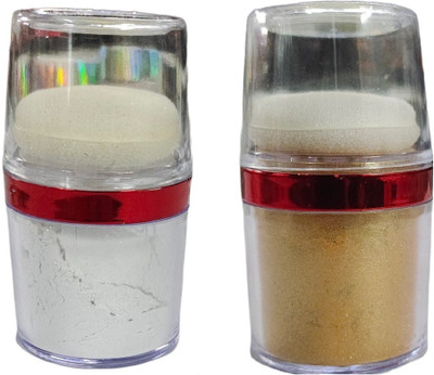 SEUNG Body & Face Shimmer Highlighter For All Skin Type (Silver & Golden) Highlighter(GOLDEN, SHIMMER)