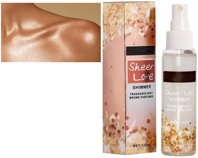 nn Non Sticky & Long Lasting Face & Body Highlighter | Lightweight  Highlighter(Silver)