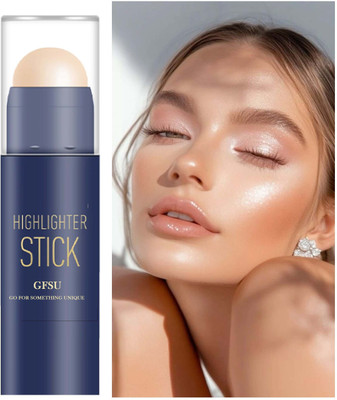 GFSU - GO FOR SOMETHING UNIQUE Korean Cream Shimmer Illuminator Makeup Highlighter Stick Highlighter(copper)