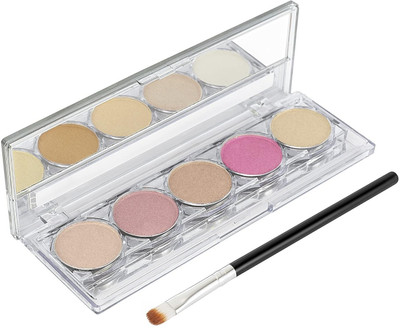 Latixmat 5 Colors Long Wear Highlighter Palette Highlighter(Multicolor)