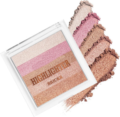 Sheny All Skin Types Shimmer Shining Brick  Highlighter(multicoloer)