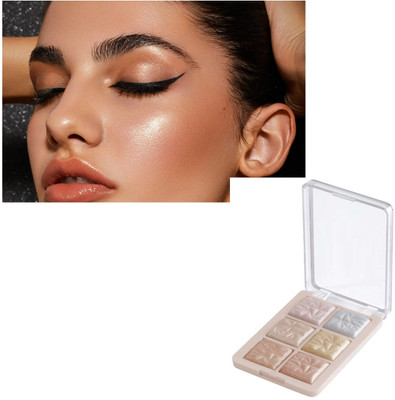 nn shimmer shine new palette super perfect pack of 1 Highlighter(multi color)