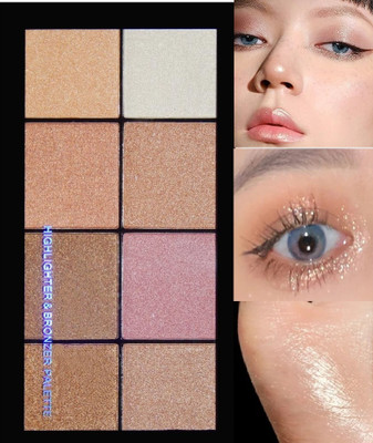 tanvi27 Best Diamond Dust Shimmery Shiny Face Makeup Highlighter(MULTI COLOR)