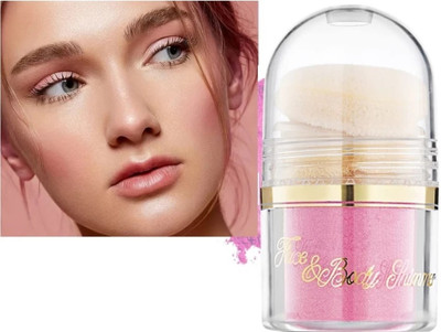CATERINACHIARA Professional Highly Pigmented, Easy-To-Blend Highlighter(Pink)