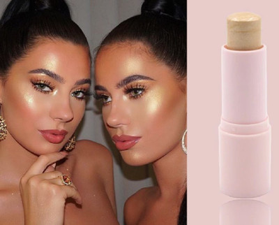 tanvi27 Best creamy highlighter stick natural glow Soft Shimmery highlighter Highlighter(light gold)
