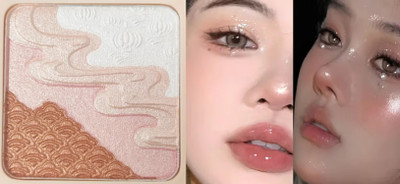 tanvi27 NEW 4 IN 1 Shade Glow Highlighter Palette Blusher Face Kit Highlighter(Multicolor)