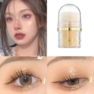 GABBU Highly Pigmented Highlighter Luminous Finish Golden Powder Highlighter(Gold)