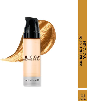 HUZURLU Gold HD Glow Liquid  Highlighter(GOLD)